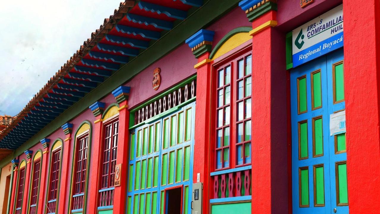Hotel Casona 1865 Ráquira Zewnętrze zdjęcie