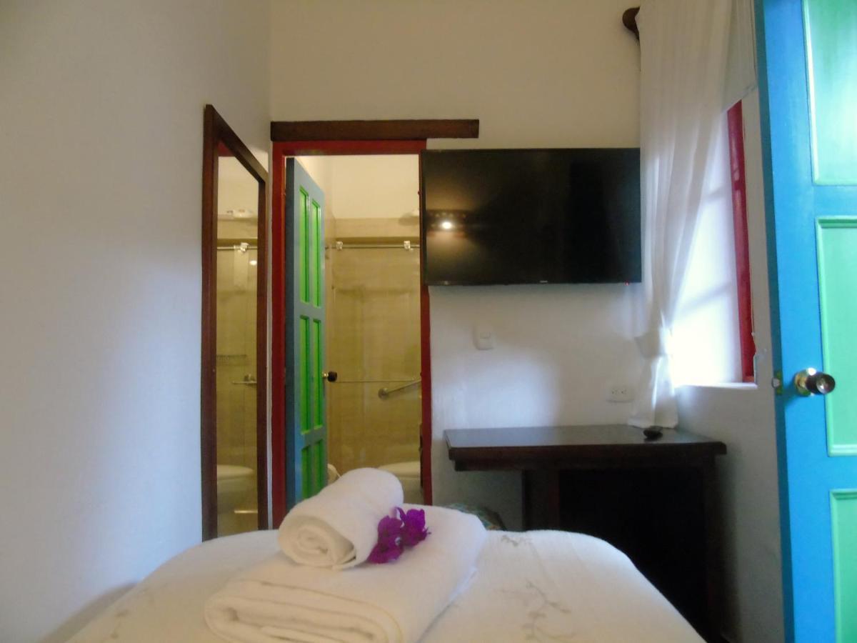Hotel Casona 1865 Ráquira Zewnętrze zdjęcie