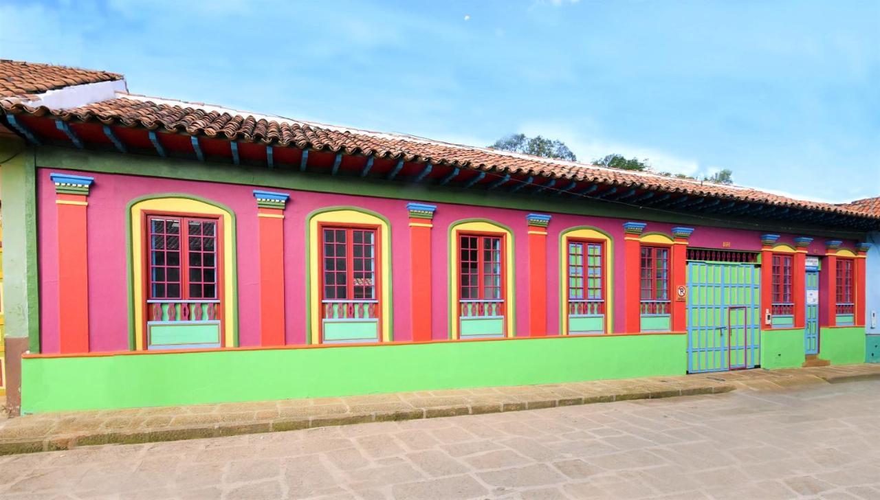 Hotel Casona 1865 Ráquira Zewnętrze zdjęcie