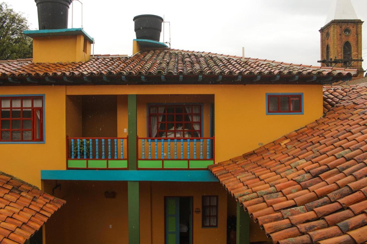 Hotel Casona 1865 Ráquira Zewnętrze zdjęcie