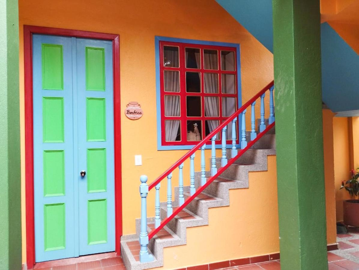Hotel Casona 1865 Ráquira Zewnętrze zdjęcie