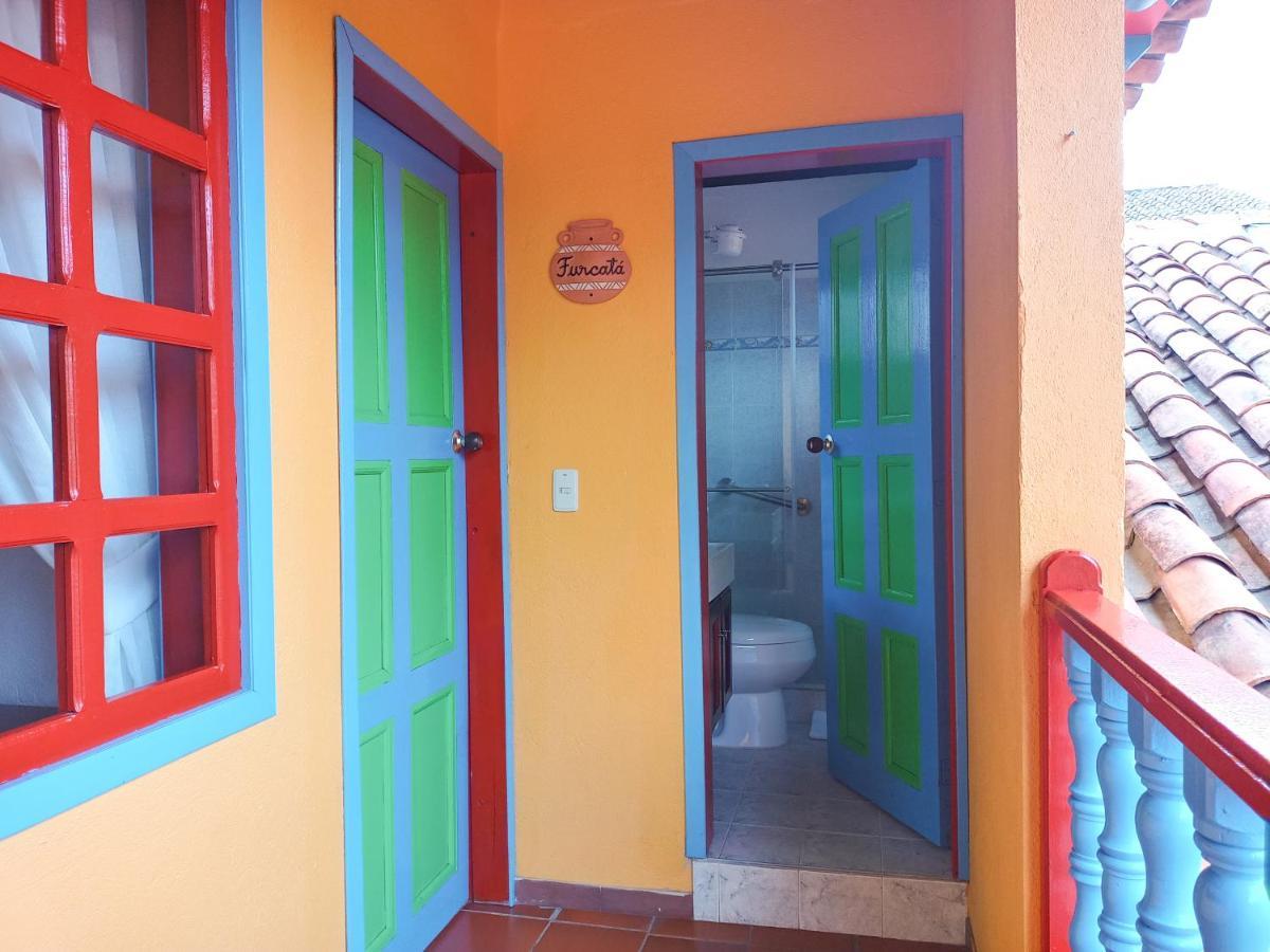Hotel Casona 1865 Ráquira Zewnętrze zdjęcie